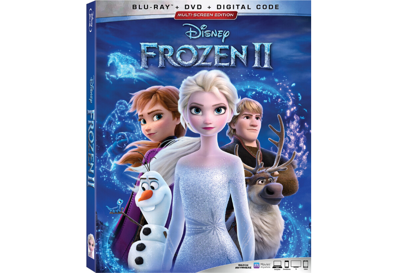 Frozen 2 Blu-ray Box Art