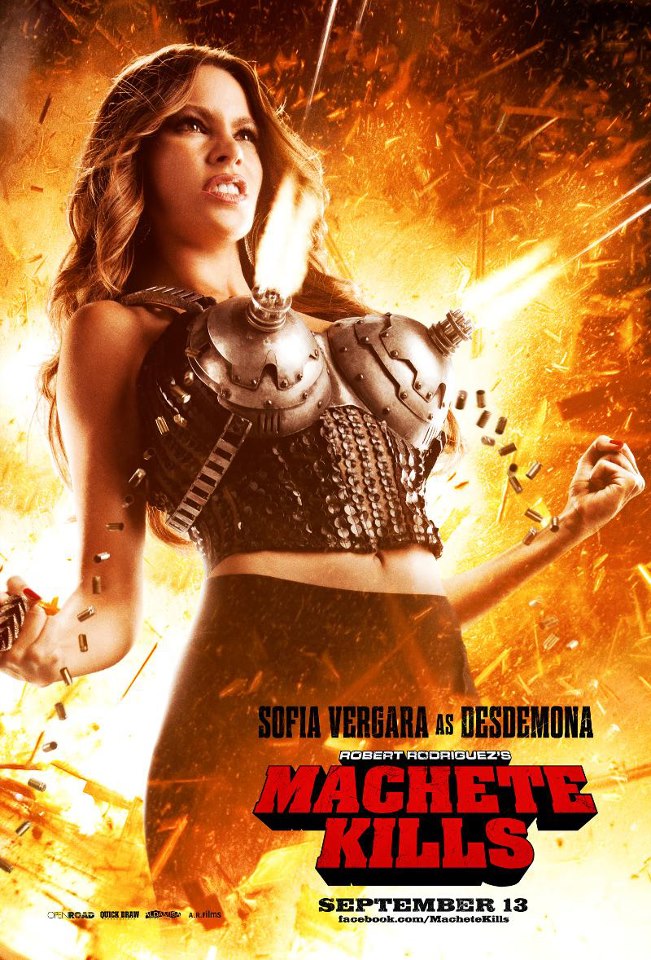 Nuevo Personaje de MACHETE KILLS “DESDEMONA”