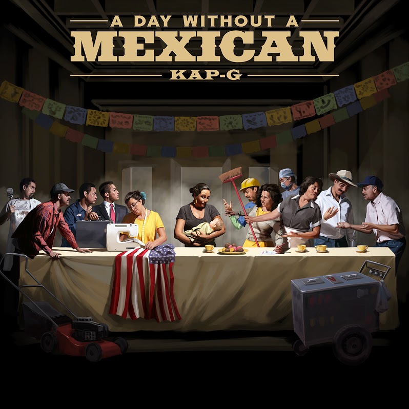 “A Day Without a Mexican” es el nuevo sencillo de KAP-G