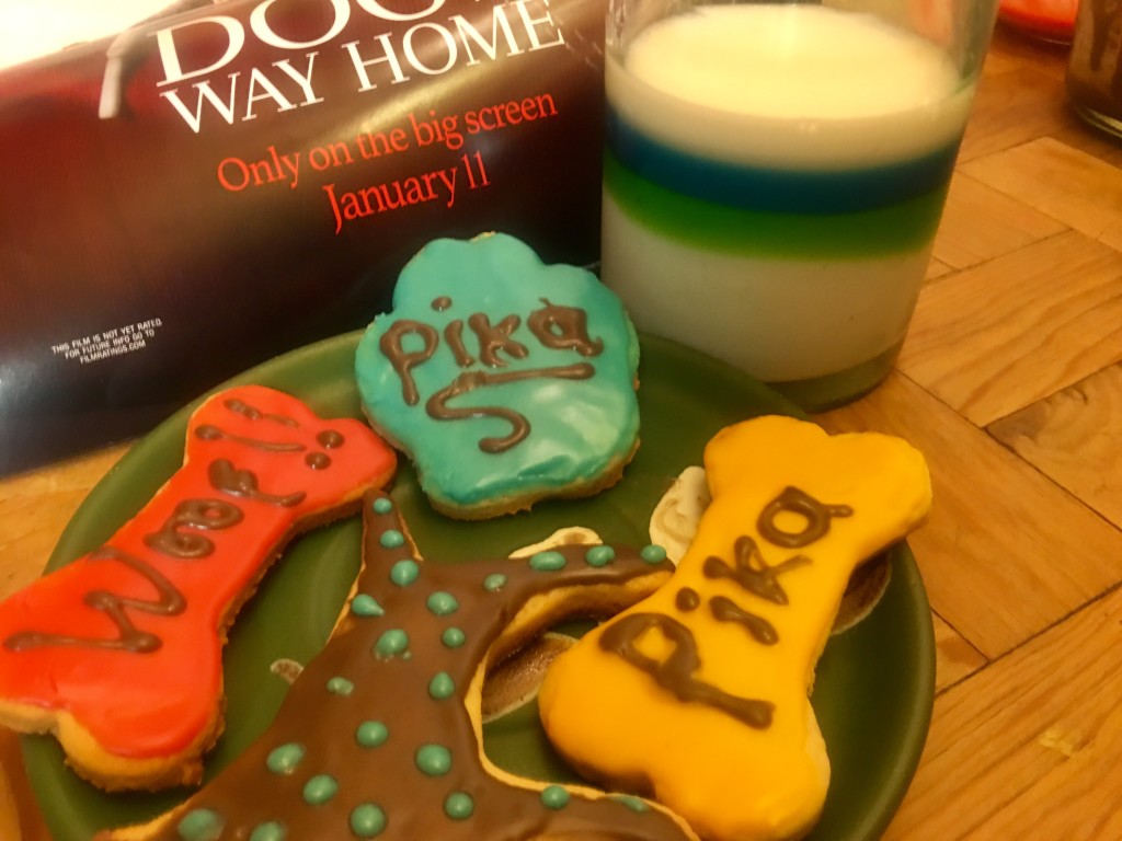 Cocinando galletas al estilo de la peli A Dog’s Way Home