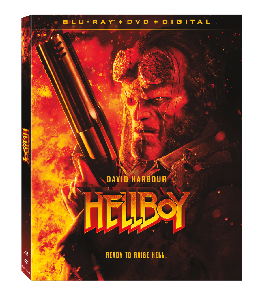 HELLBOY | La Perspicaz y Sangrienta Criatura de esta Película Cargada de Acción desembarca en Digital el 9 de Julio y en 4K Ultra HD™ Combo Pack, Blu-ray™ Combo Pack y DVD el 23 de Julio