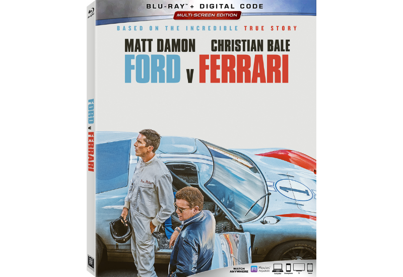 FORD V FERRARI en digital en Movies Anywhere el 28 de enero y en 4K Ultra HD™, Blu-ray™ y DVD el 11 de febrero