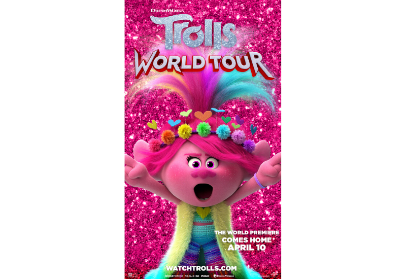 GUÍA PARA CELEBRAR EN CASA EL ESTRENO MUNDIAL DE “TROLLS WORLD TOUR”