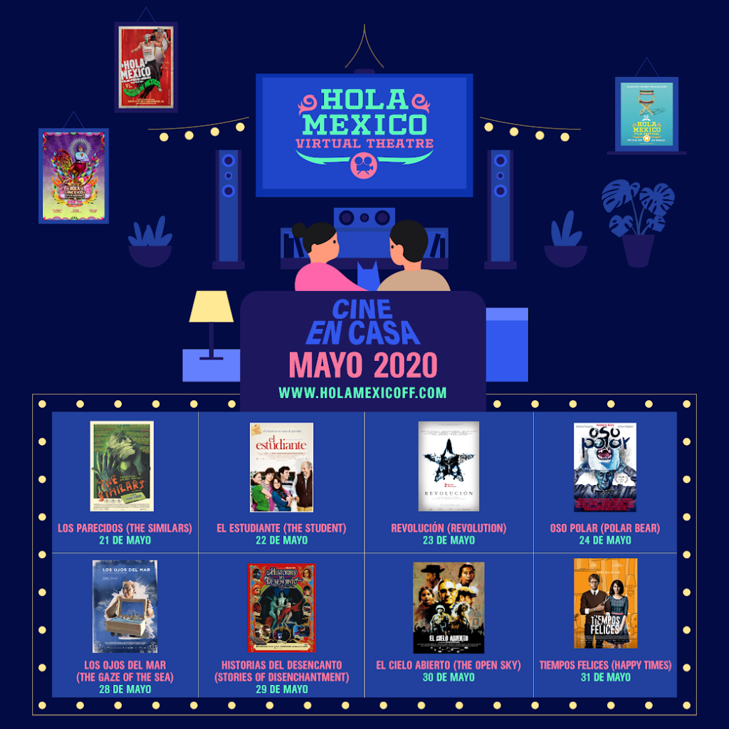 Disfruta del “Festival Hola México” desde la comodidad de tu hogar