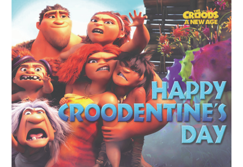 Celebra el Dia de San Valentín con The Croods!