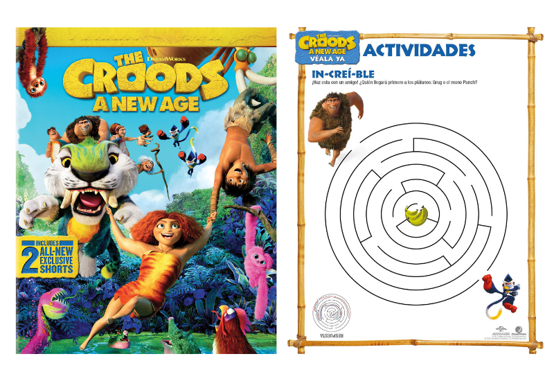 ¡Gánate un Blu-ray/DVD de The Croods: A New Age!
