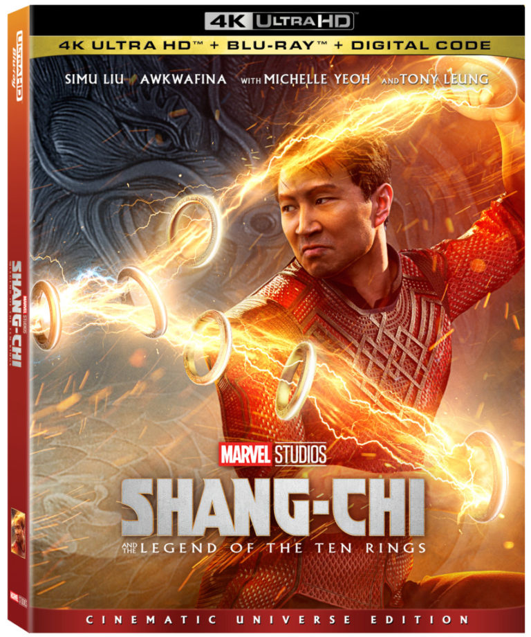 Shang-Chi and The Legend of The Ten Rings en Blu-Ray y DVD