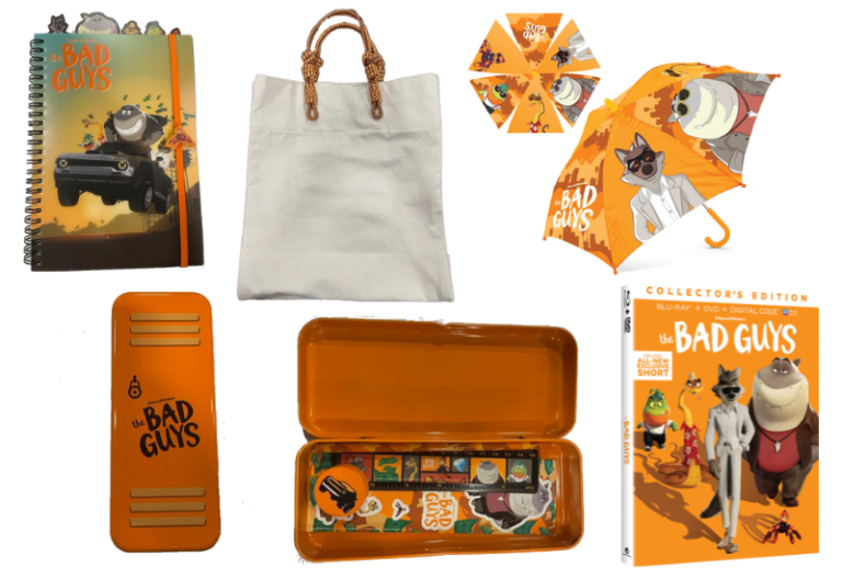 ¡Gánate un Paquete de Artículos Promocionales de la Película THE BAD GUYS!