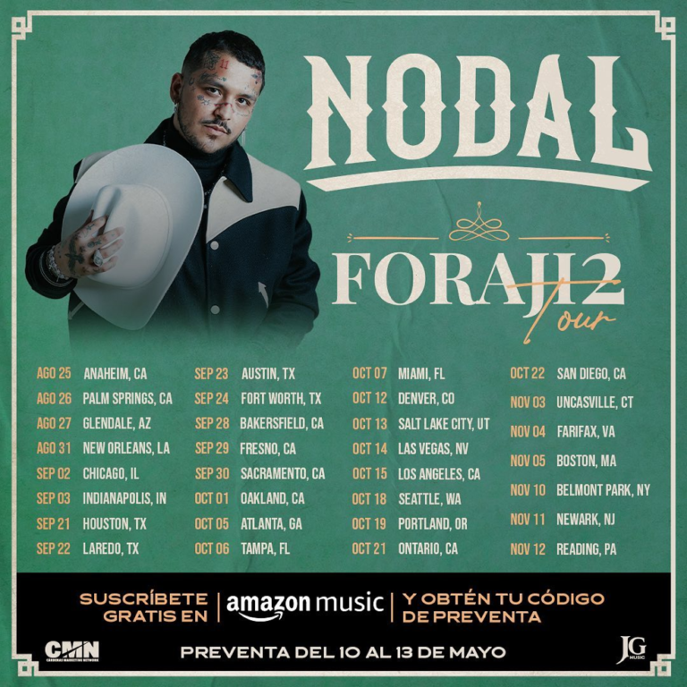 Christián Nodal le apuesta a Foraji2