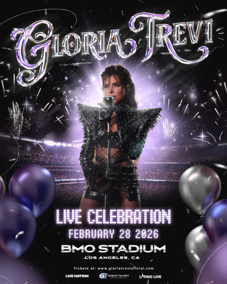 Gloria Trevi lista para concierto en el BMO Stadium