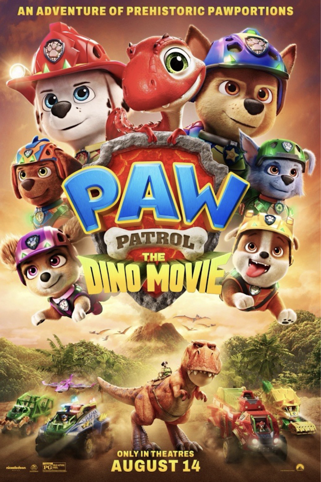 Sé el primero en ver la peli:  Paw Patrol, The Dino Movie